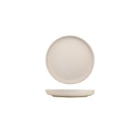 Eclipse Uno Cream Round Walled Plate - 175mm (Pack of 6)
