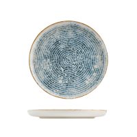Eclipse Duo Ripple Round Walled Plate - 280mm (Pack of 6)