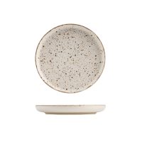 Eclipse Duo Pebble Round Walled Plate - 220mm (Pack of 6)