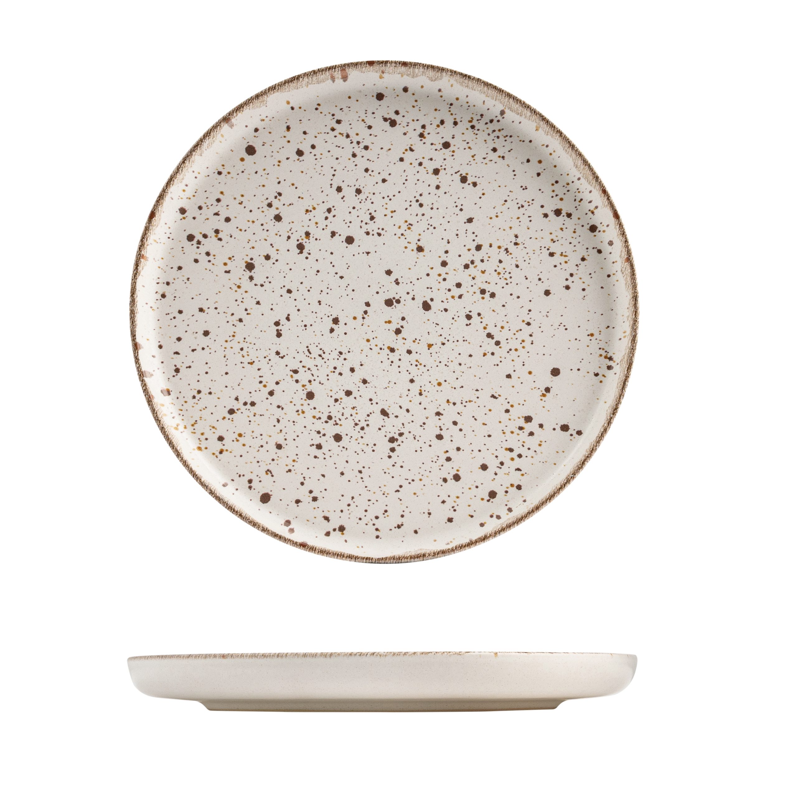 Eclipse Duo Pebble Round Plate - 280mm (Pack of 6)