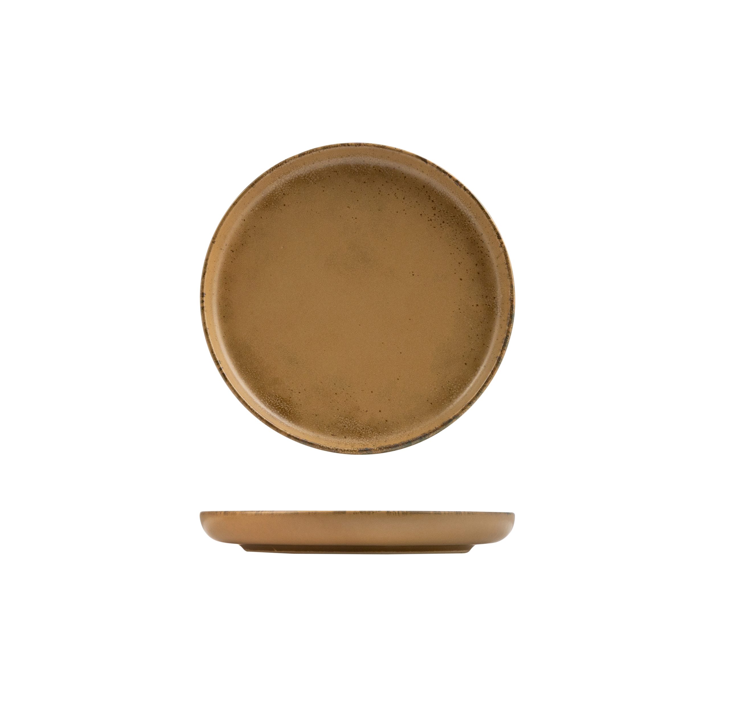 Eclipse Duo Sandbar Round Walled Plate - 175mm (Pack of 6)