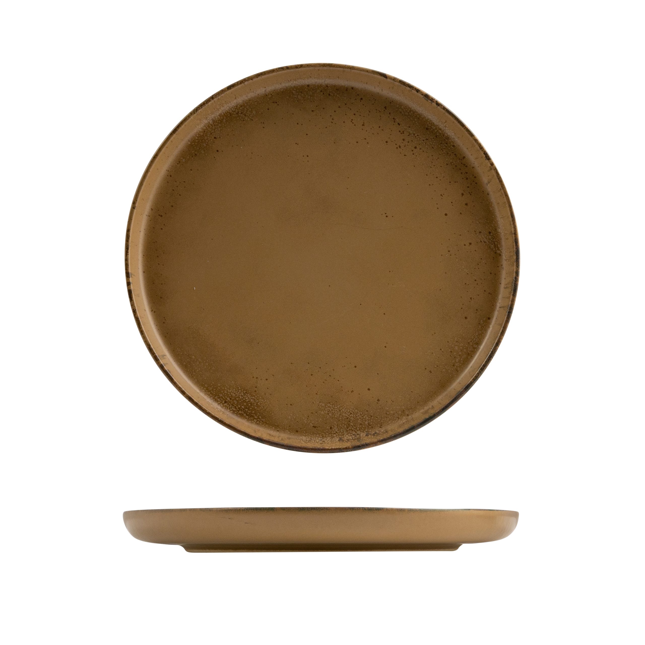 Eclipse Duo Sandbar Round Walled Plate - 280mm (Pack of 6)