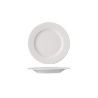 Ariane Prime Round Flat Plate - 190mm - White (Pack of 12)
