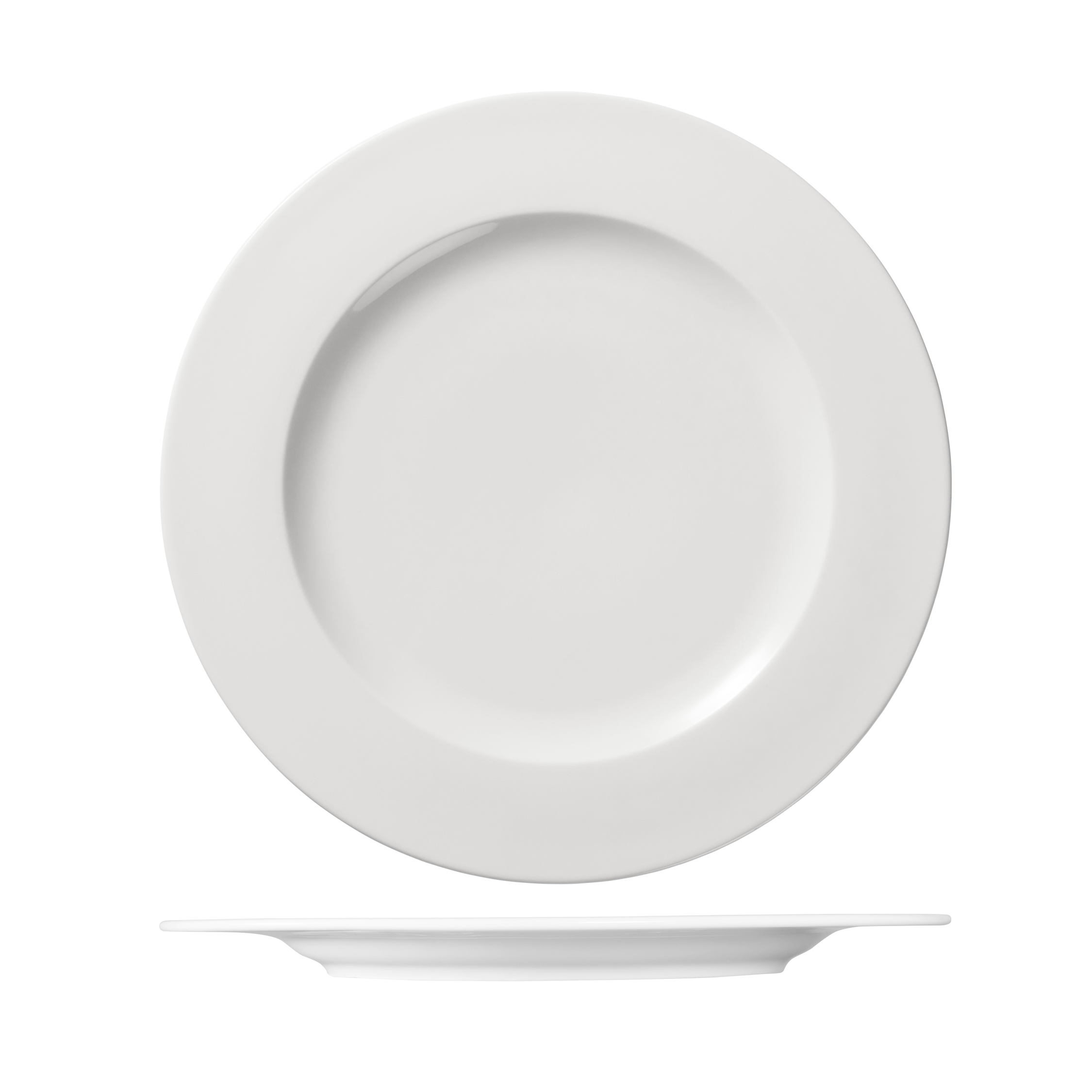 Ariane Prime Round Plate - Wide Rim - 310mm - White (Pack of 6)