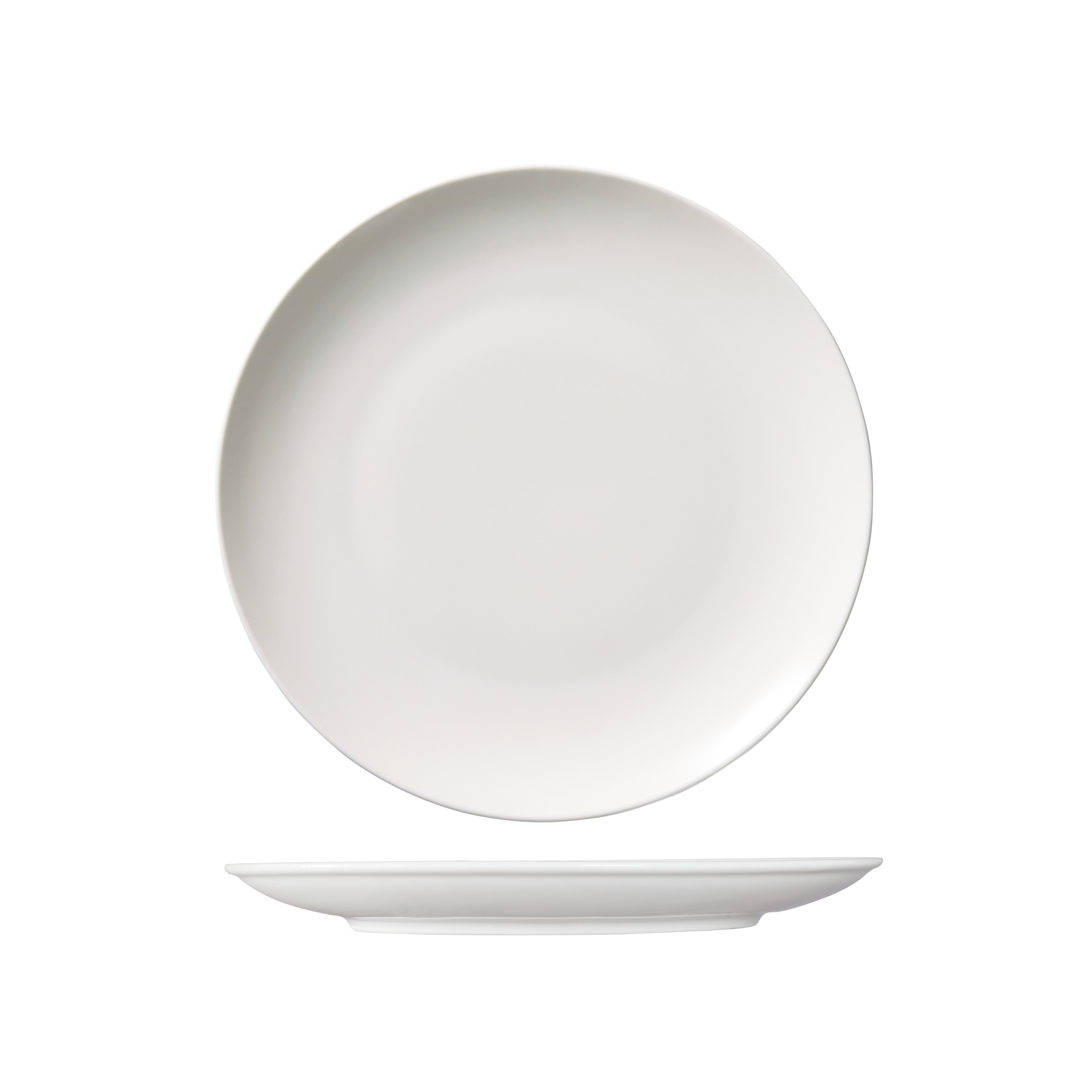 Ariane Vital Round Coupe Plate - 255mm - White (Pack of 6)