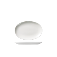 Ariane Vital Oval Coupe Plate - 210x170mm - White (Pack of 12)