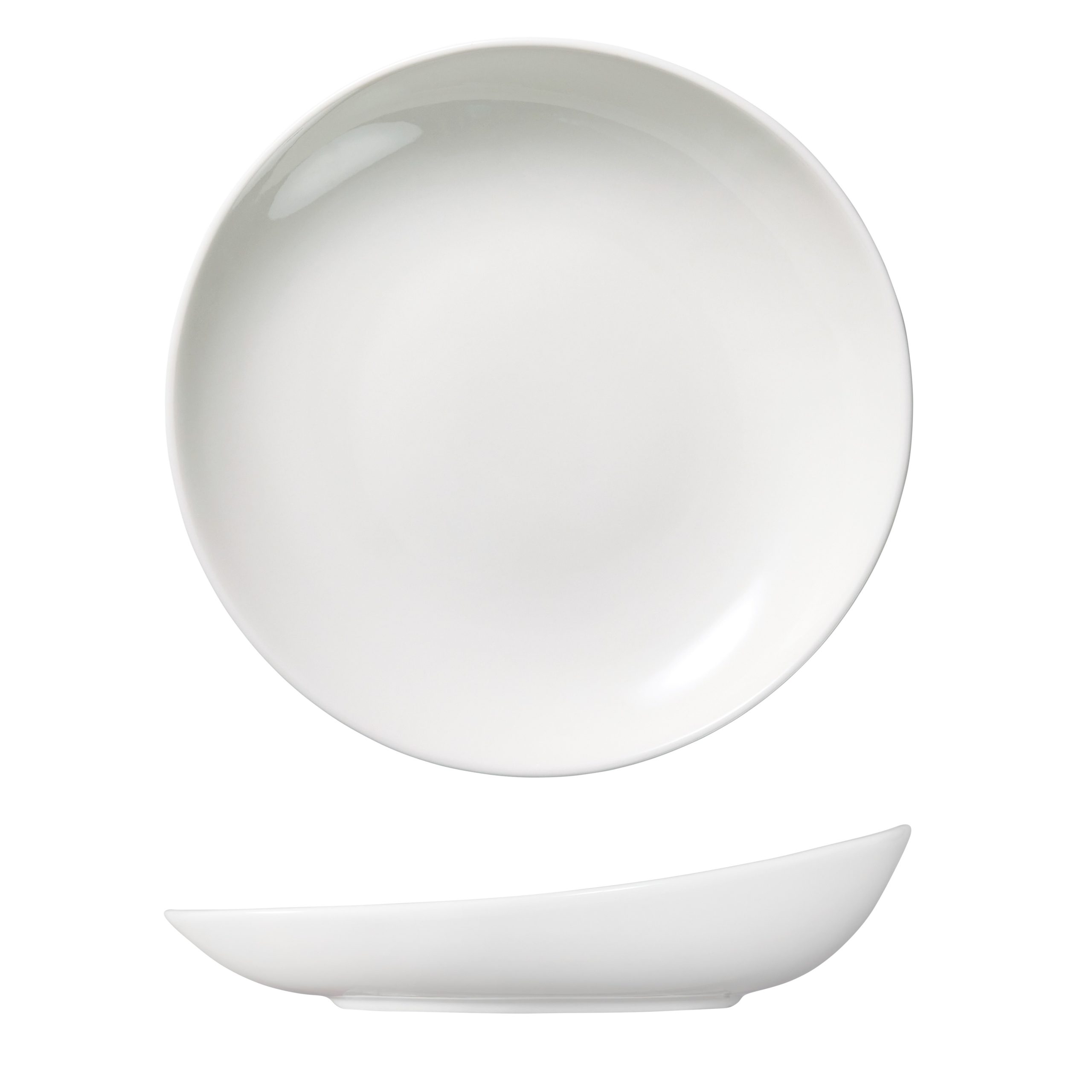 Ariane Vital Elevated Coupe Bowl - 250mm - White (Pack of 6)