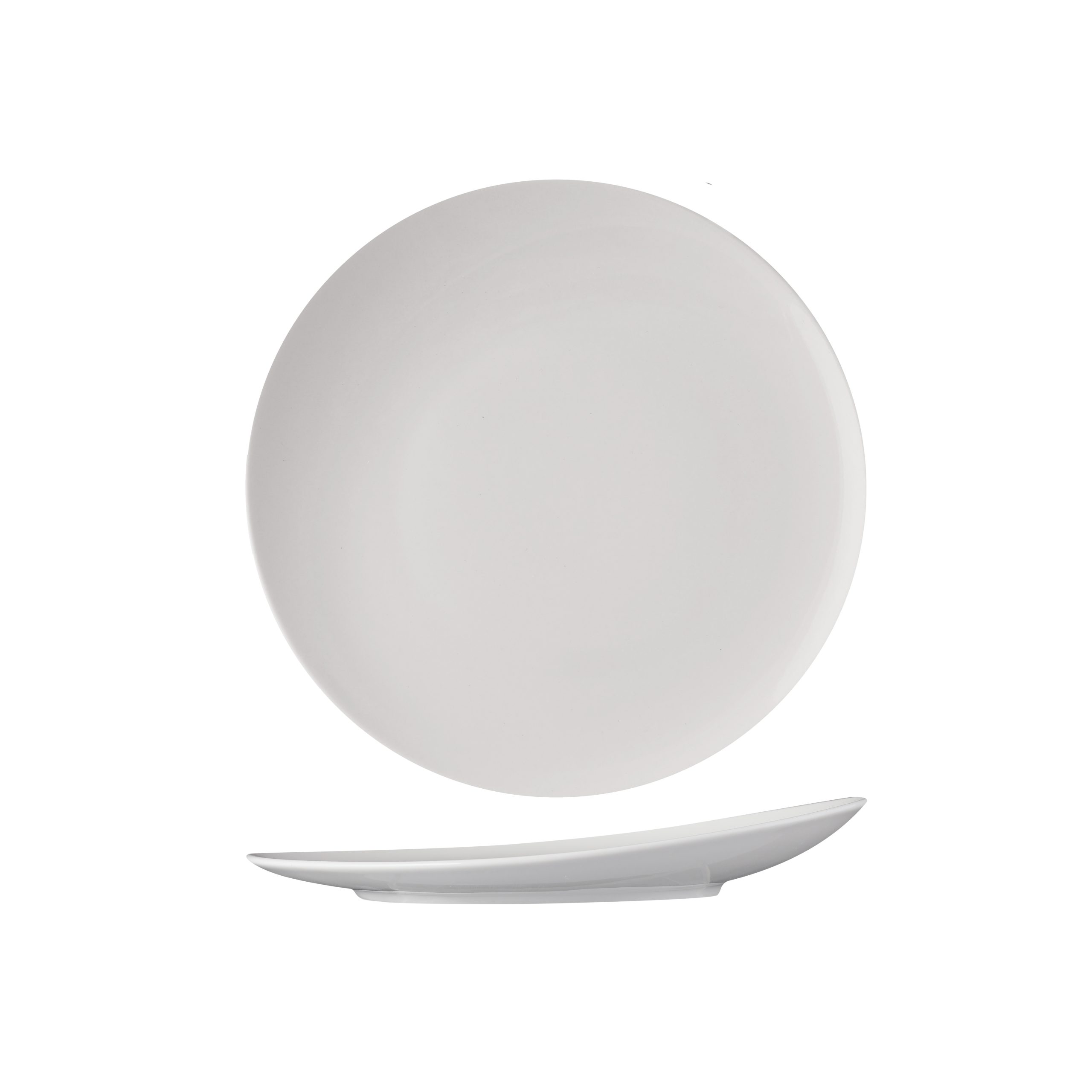 Ariane Vital Elevated Plate 240mm - White (Pack of 12)