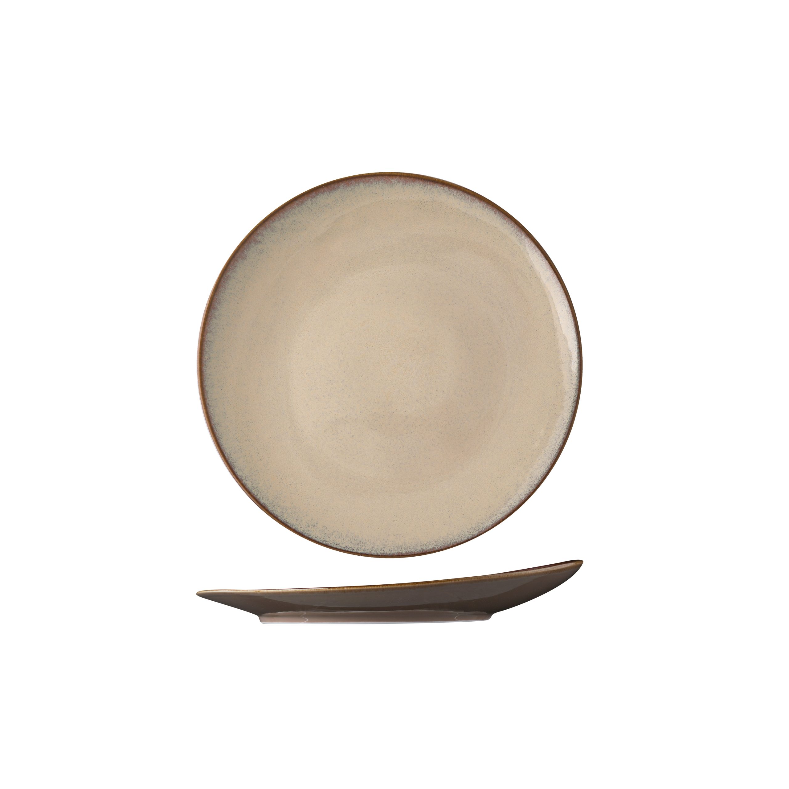 Ariane Splash Elevated Coupe Plate - 210mm - White (Pack of 12)