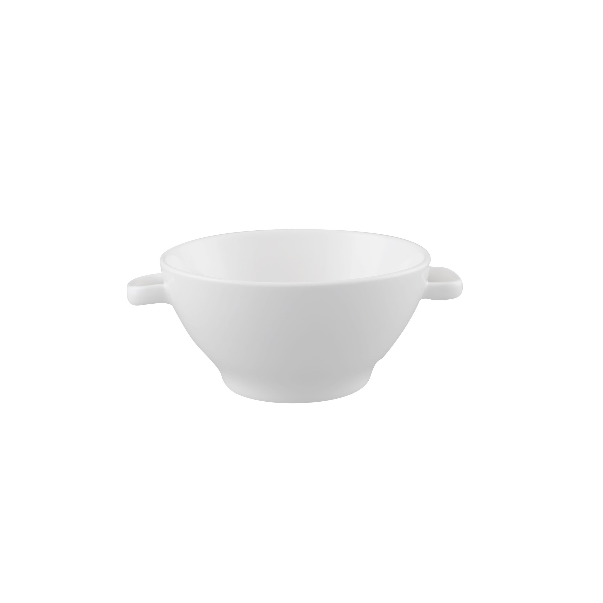 Ariane Serenity Soup Cup With Handles - 300ml - White (Pack of 8)