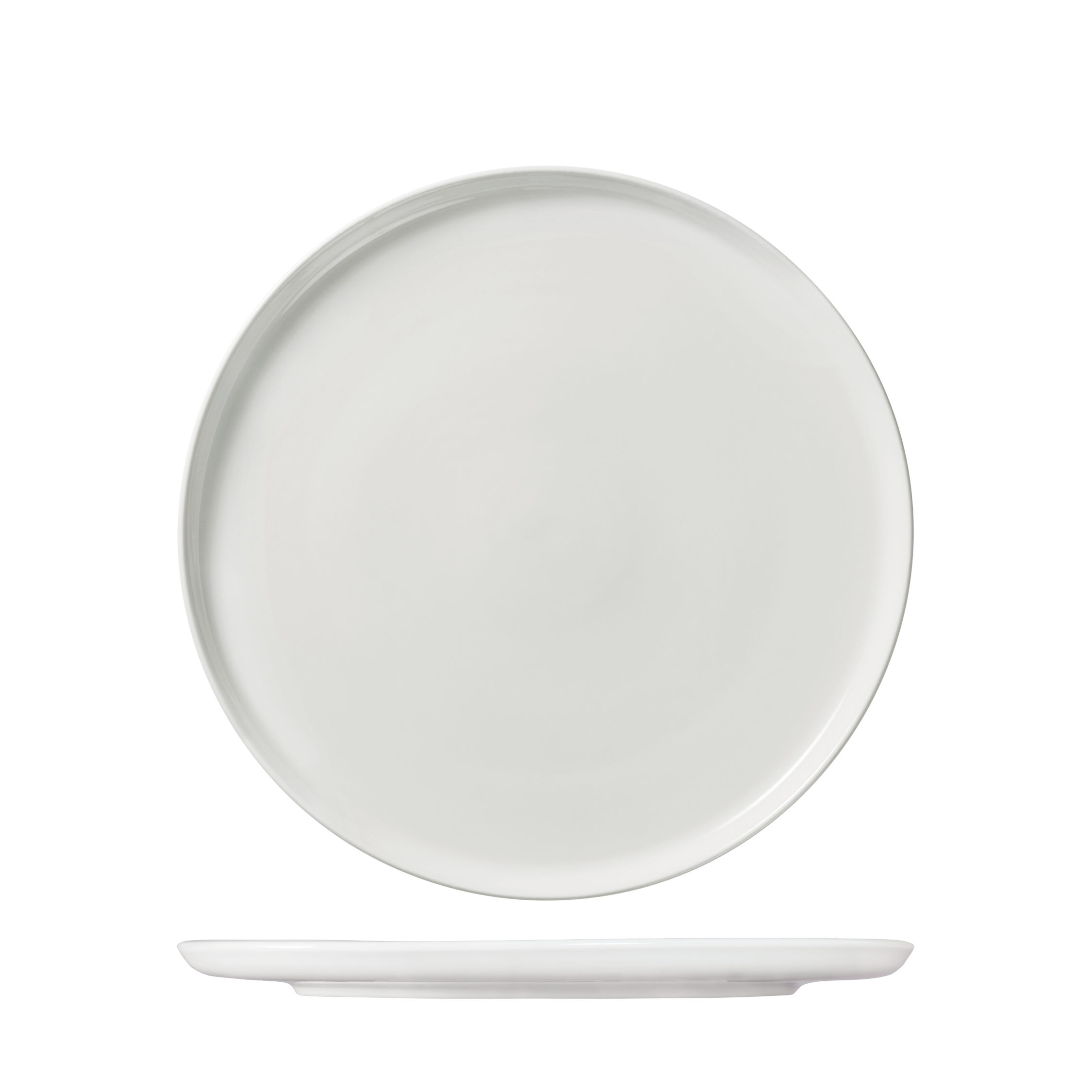 Ariane Serenity Round Flat Coupe Plate - 280mm - White (Pack of 6)