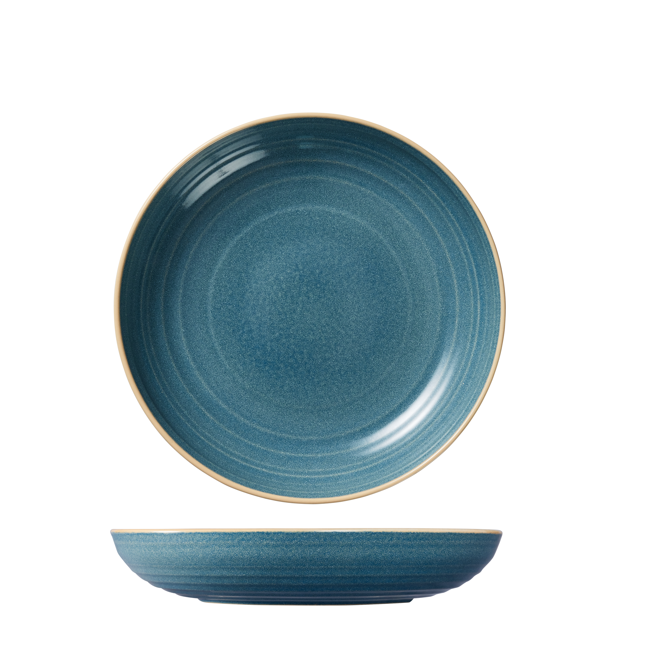 Ariane Artisan Sapphire Share Coupe Bowl - 1320ml - Granite Sapphire (Pack of 6)