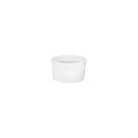 Duraceram Souffle Dish - Ribbed - 180ml - White (Pack of 12)