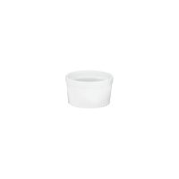 Duraceram Souffle Dish - Ribbed - 240ml - White (Pack of 12)