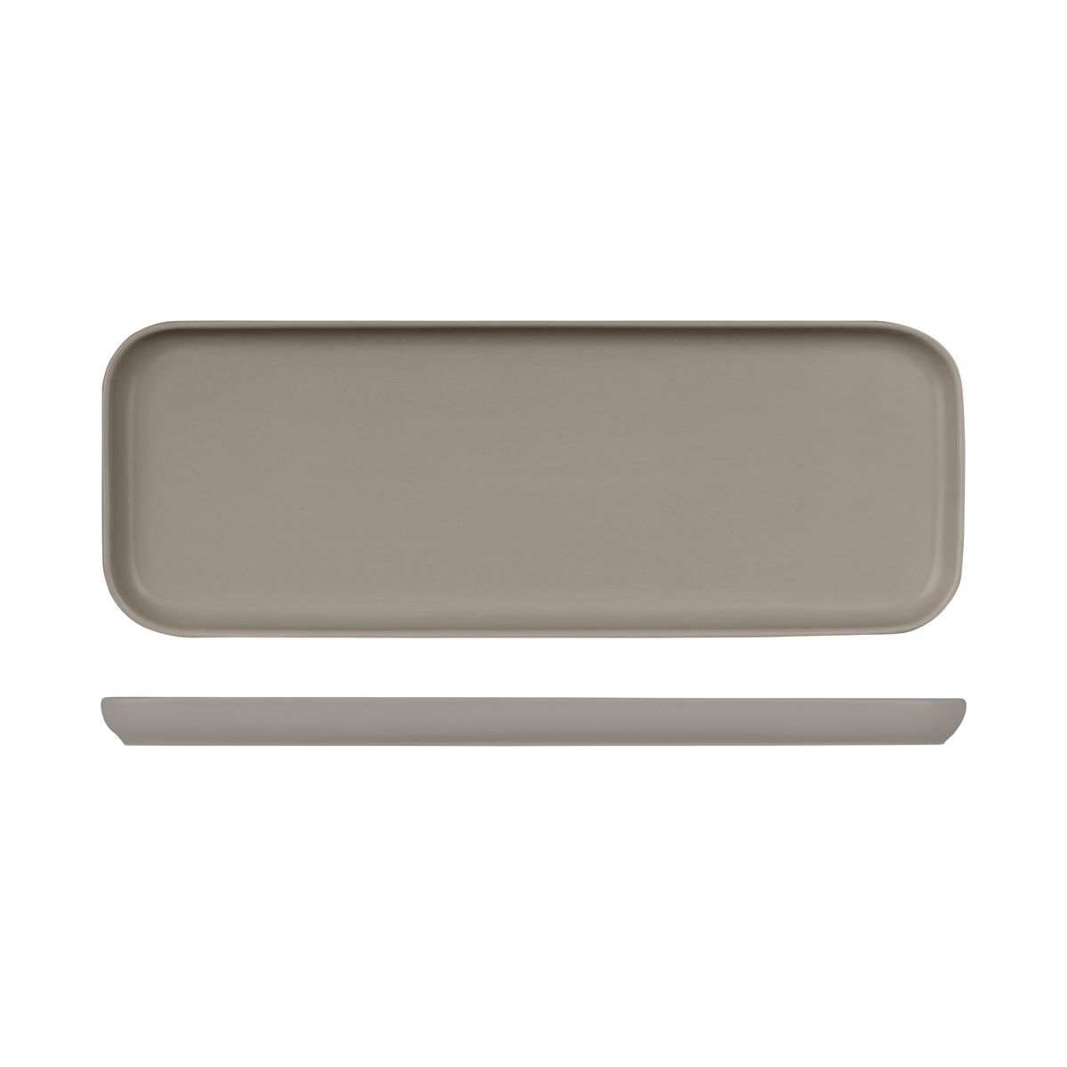 Bevande Stone Rectangular Tray - 350x130mm (Pack of 4)