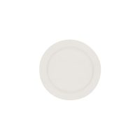 Duraceram Round Plate - Narrow Rim - 230mm - White (Pack of 12)