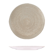 ID Fine Mocha Round Coupe Plate - 270mm (Pack of 12)