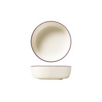 ID Fine Modest Maroon Round Coupe Bowl - 700ml (Pack of 6)