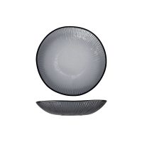 Churchill Bamboo Dusk Organic Round Glass Bowl - 600ml (Pack of 6)