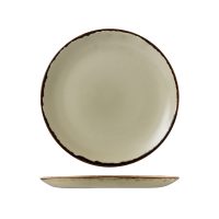 Dudson Harvest Linen Round Coupe Plate - 260mm (Pack of 12)