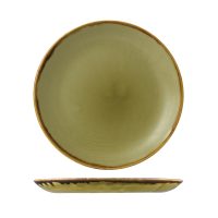 Dudson Harvest Green Round Coupe Plate - 288mm (Pack of 12)