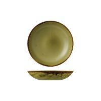 Dudson Harvest Green Round Coupe Bowl - 426ml (Pack of 12)