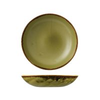 Dudson Harvest Green Round Coupe Bowl - 1136ml (Pack of 12)