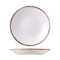 Dudson Harvest Natural Round Deep Coupe Plate - 281mm (Pack of 12)