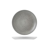 Dudson Evo Origins Grey Round Coupe Plate - 217mm (Pack of 12)