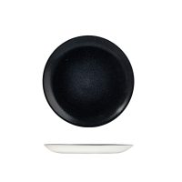 Dudson Evo Origins Black Round Coupe Plate - 288mm (Pack of 12)