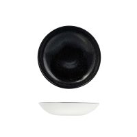 Dudson Evo Origins Black Round Coupe Plate - 1136ml (Pack of 12)