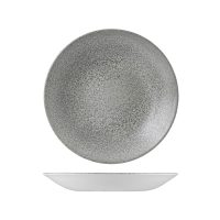 Dudson Evo Origins Grey Round Deep Coupe Plate - 255mm (Pack of 12)