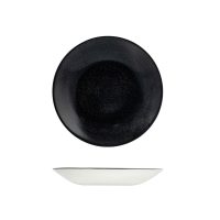 Dudson Evo Origins Black Deep Coupe Plate - 281mm (Pack of 12)