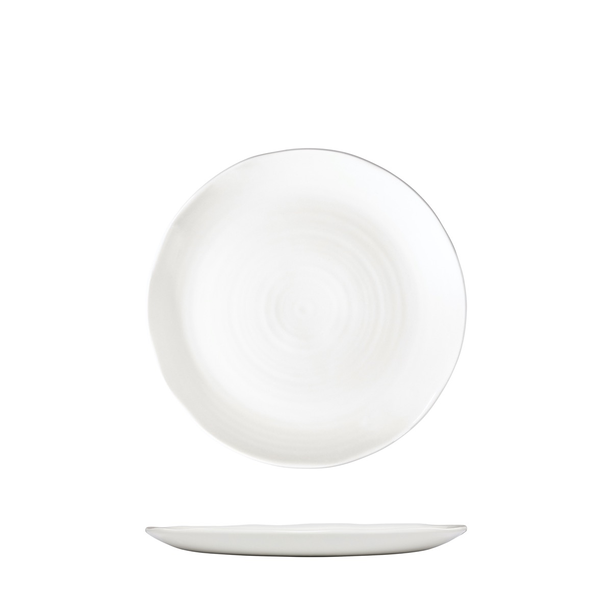 Dudson Organic Coupe Plate - 164mm - White (Pack of 12)