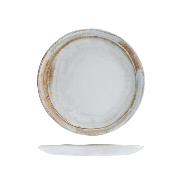 Dudson Finca Sandstone Organic Coupe Plate - 230mm (Pack of 12)