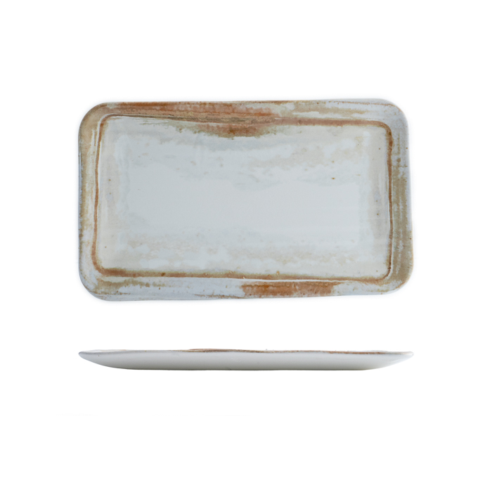 Dudson Finca Sandstone Rectangle Plate - 270x160mm (Pack of 12)