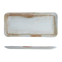 Dudson Finca Sandstone Rectangle Plate - 346x156mm (Pack of 6)