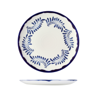 Dudson Mediterranean Blue Round Coupe Plate - 290mm (Pack of 12)