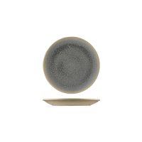 Dudson Evo Granite Round Coupe Plate - 162mm (Pack of 6)