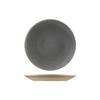 Dudson Evo Granite Round Coupe Plate - 205mm (Pack of 6)