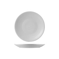 Dudson Evo Pearl Round Coupe Plate - 205mm (Pack of 6)