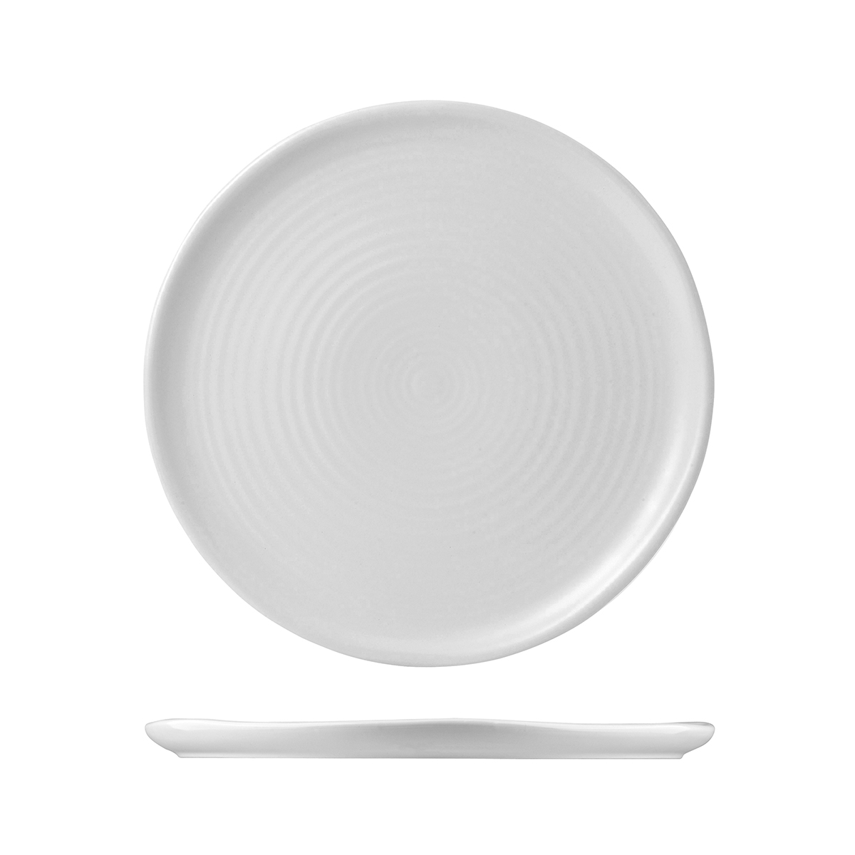 Dudson Evo Pearl Round Flat Plate - 254mm (Pack of 6)