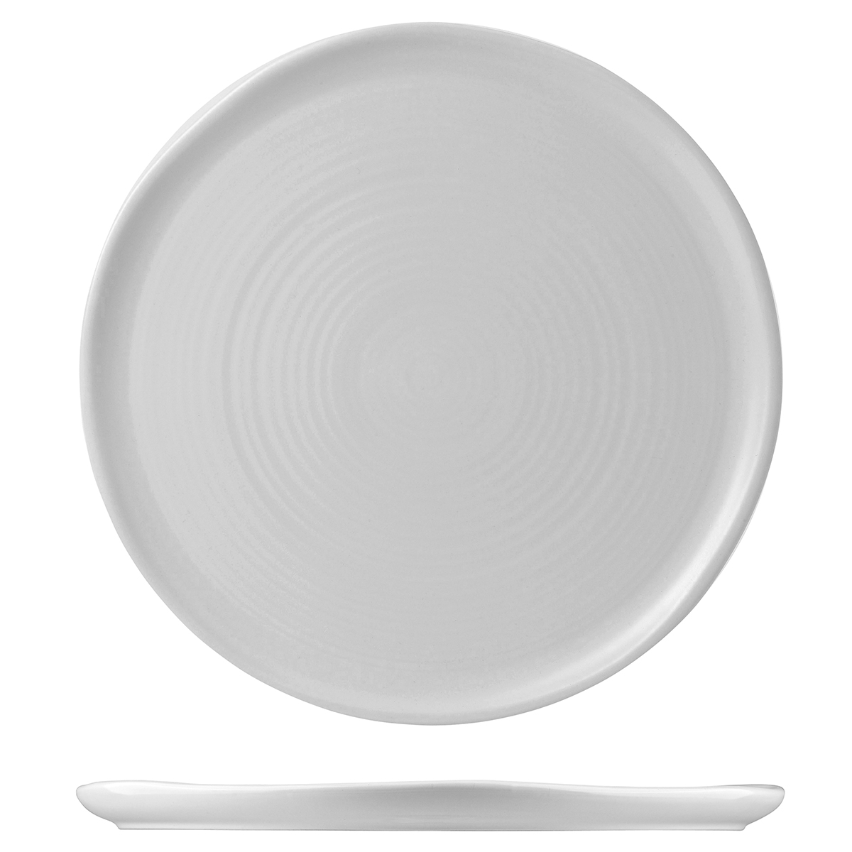 Dudson Evo Pearl Round Flat Plate - 318mm (Pack of 6)