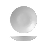 Dudson Evo Pearl Round Deep Plate - 243mm (Pack of 6)