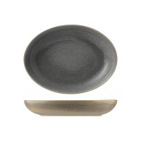Dudson Evo Granite Oval Deep Bowl - 1100ml (Pack of 6)