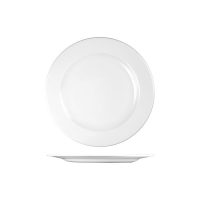 Churchill Profile Round Plate - Wide Rim - 261mm - White (Pack of 12)