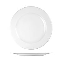 Churchill Profile Round Plate - Wide Rim - 305mm - White (Pack of 12)