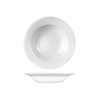Churchill Profile Round Bowl - Wide Rim - 500ml - White (Pack of 12)
