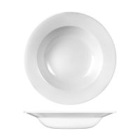 Churchill Profile Round Bowl - Wide Rim - 850ml - White (Pack of 12)