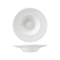 Churchill Profile Round Bowl - Wide Rim - 468ml - White (Pack of 12)